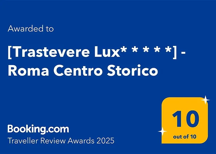 Trastevere Lux* * * * * - Centro Storico Rzym